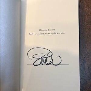 Pamela Anderson Signed 1st Edition Memoir